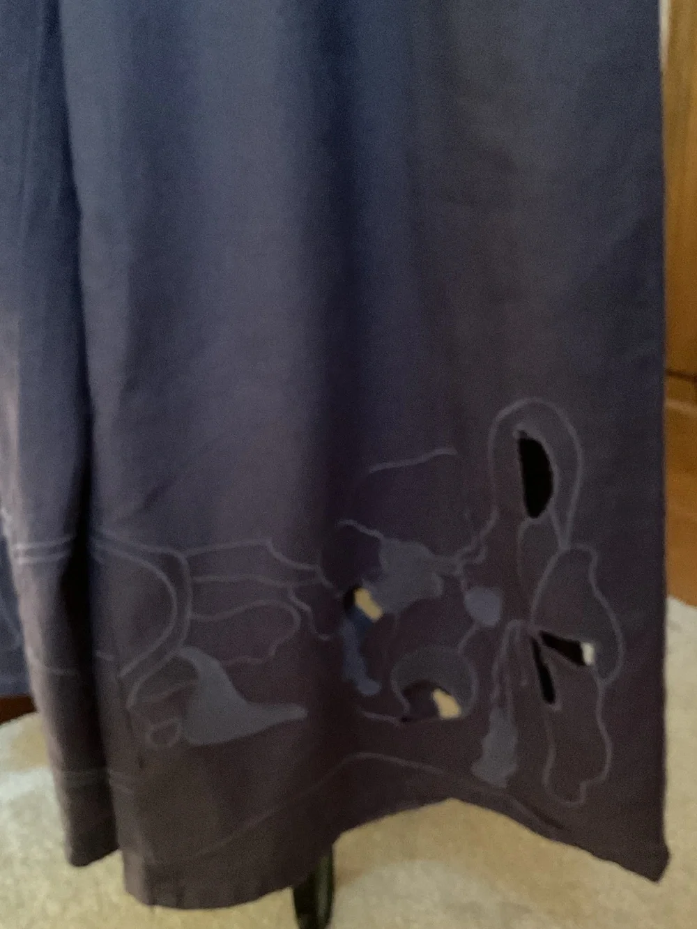 Cynthia Rowley purple linen blend pants, Medium - Picture 3 of 5